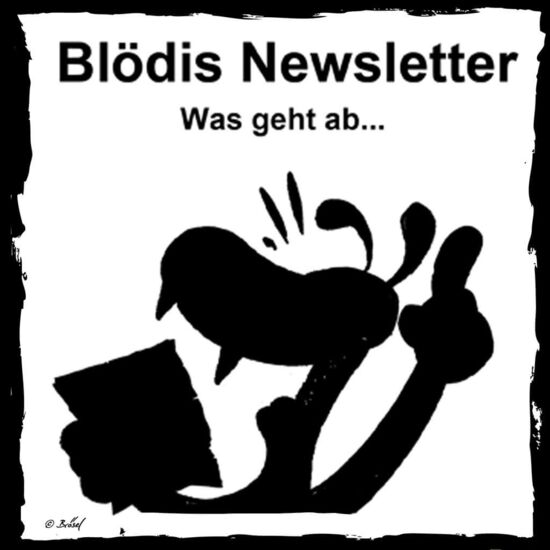 Blödis Newsletter Cover-Bild