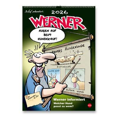 WERNER Wandkalender 2026