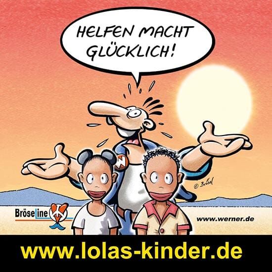 WERNER: Helfen macht glücklich!