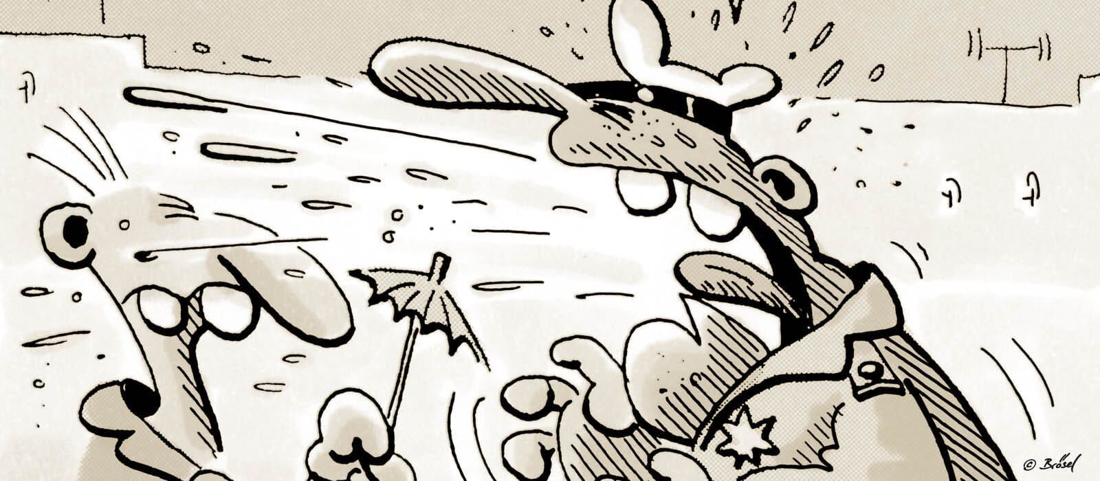 Ausschnitt aus dem Buch WERNER – EISKALT!