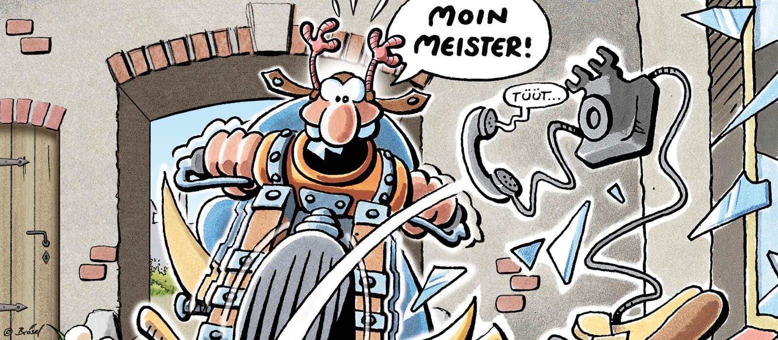 Ausschnitt aus dem Buch WERNER – EXGUMMIBUR!