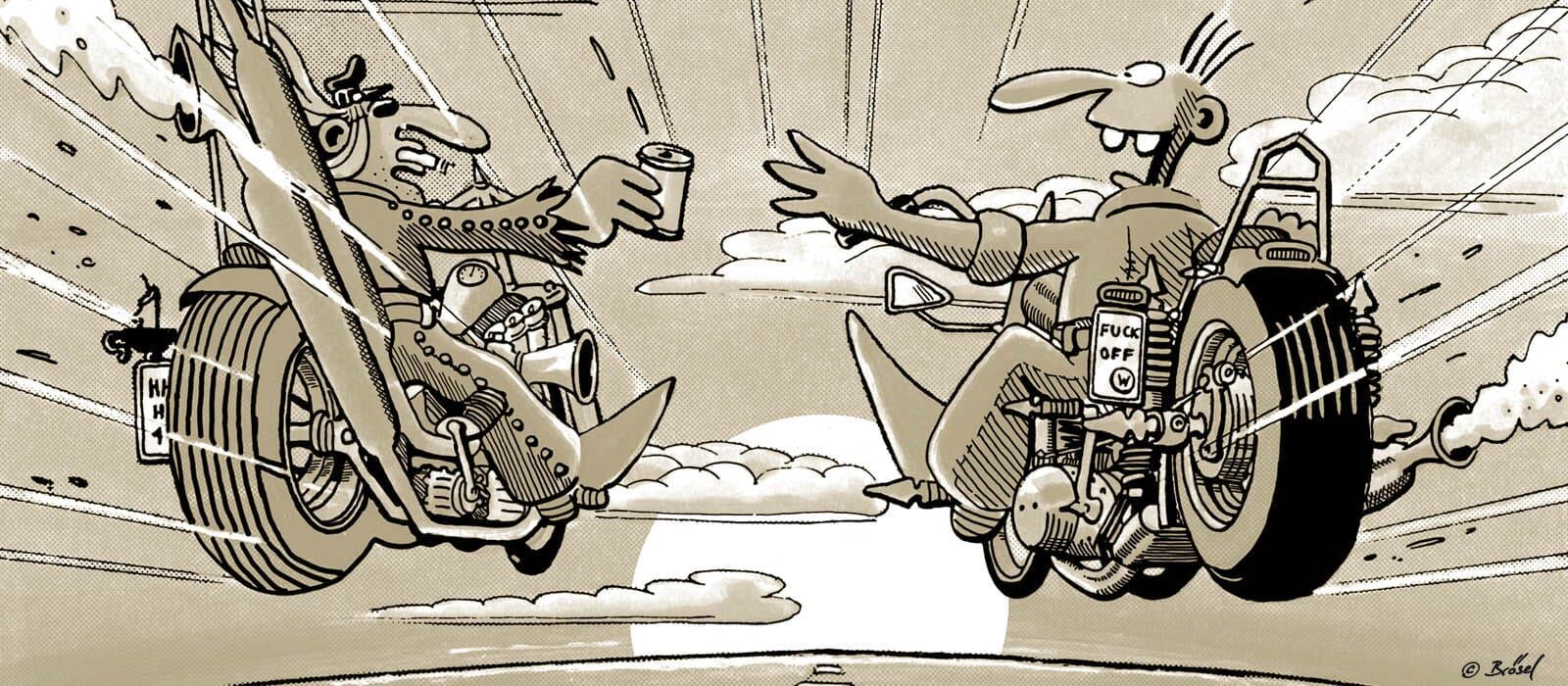 Ausschnitt aus dem Buch WERNER – EISKALT!