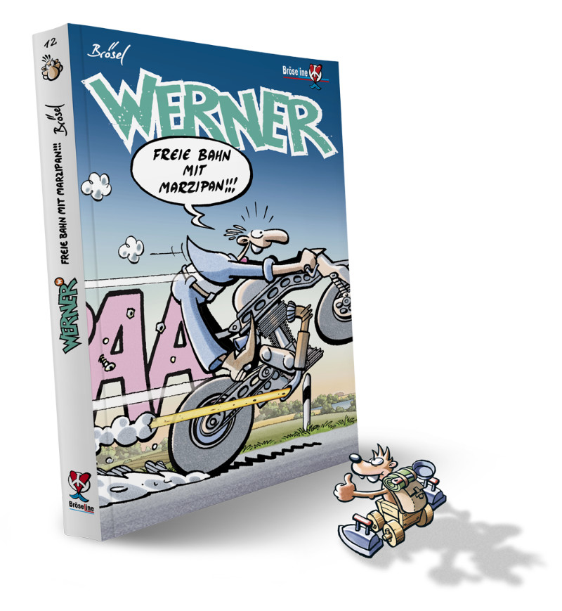 Buch-Ansicht: WERNER – FREIE BAHN MIT MARZIPAN!!!