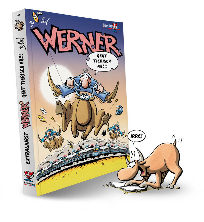 Buch-Ansicht: WERNER – GEHT TIERISCH AB!!!
