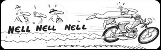 Cartoon WERNER fährt Combinette